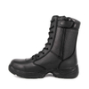 긴 지퍼 방수 전술 전체 가죽 부츠 6216