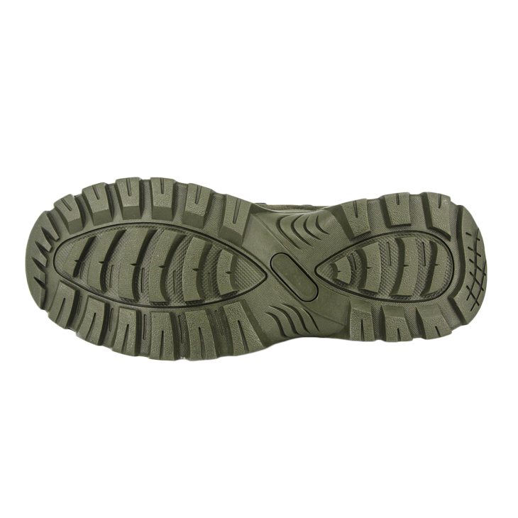 Olive zipper zipper green military desert boots 
