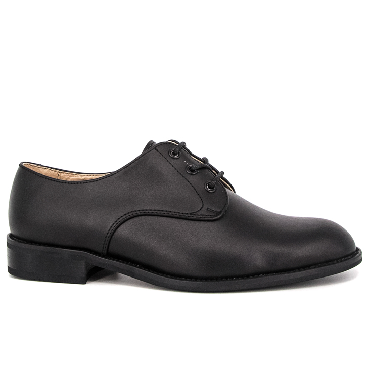 Oxford army ceremonial black leather military office shoes 1249