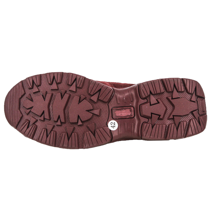 Zipper red men desert boots 7264