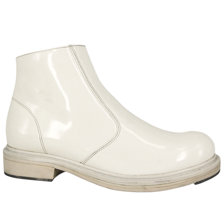 Waterproof white minimalist office shoes 1252