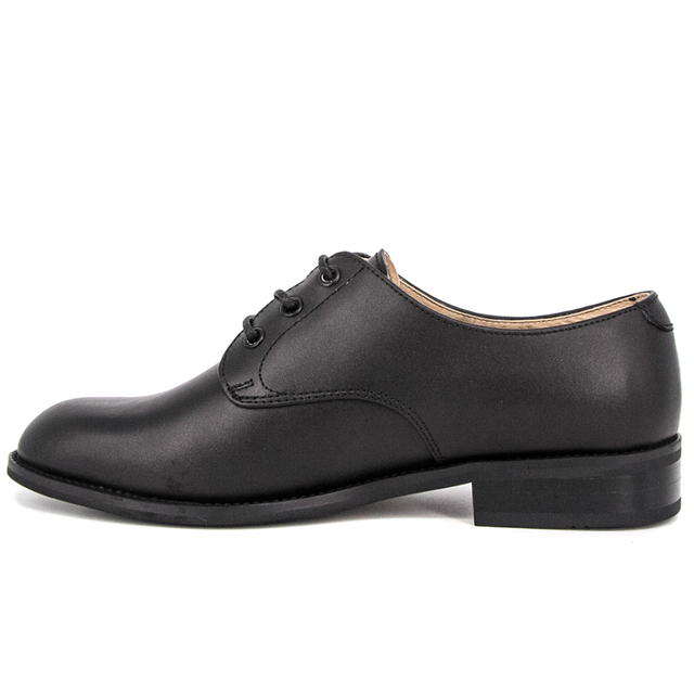 Scarpe da ufficio militari cerimoniali in pelle nera dell'esercito Oxford 1249