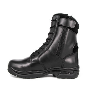 Malaysia zipper black men military tactical boots 6295