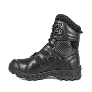 Wholesale black leather military tactical boots 4277