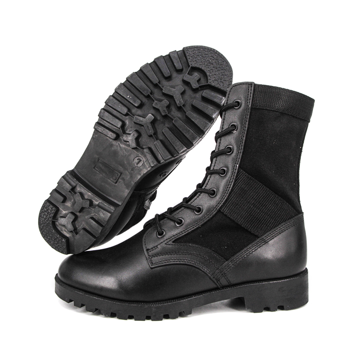 UK black tactical military jungle boots 5237 from China Manufacturer