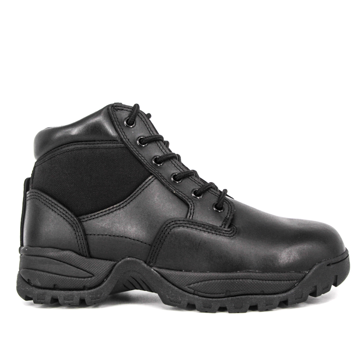 Fashion toe tactical boots with zipper 4120