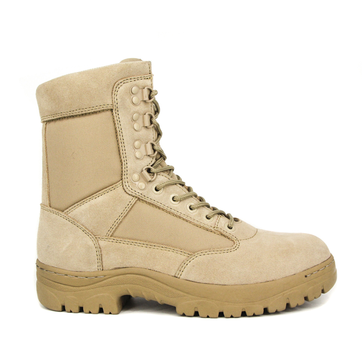 Military khaki british desert boots 7232 from China Manufacturer ...