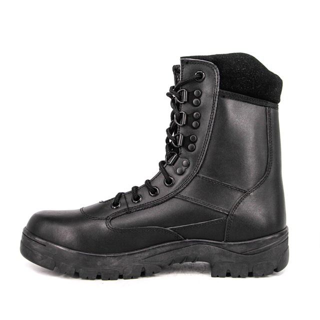 日本韓国警察軍用フルレザーブーツ6249