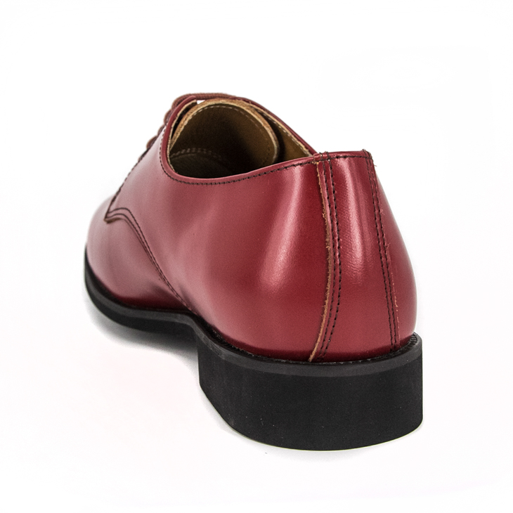 Gi&agrave;y c&ocirc;ng sở qu&acirc;n đội nam da b&ograve; n&acirc;u đỏ gi&aacute; rẻ 1242