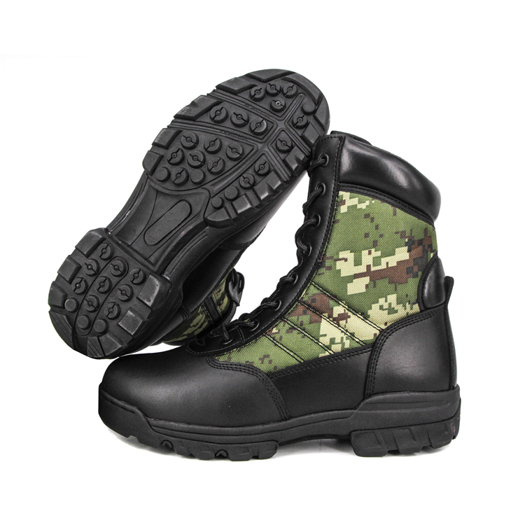 Camouflage combat military tactical boots 4279
