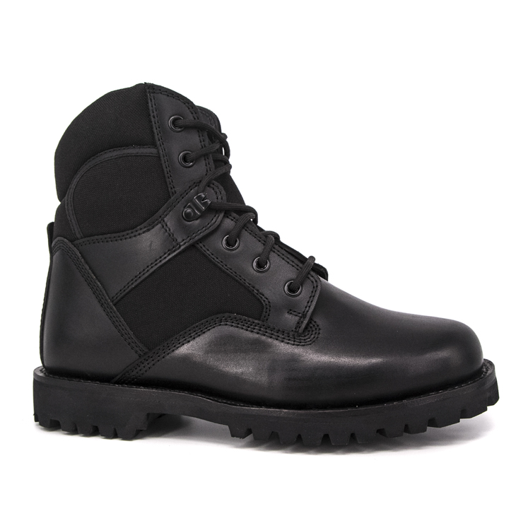 Ankle rubber sole waterproof military tactical boots 4114