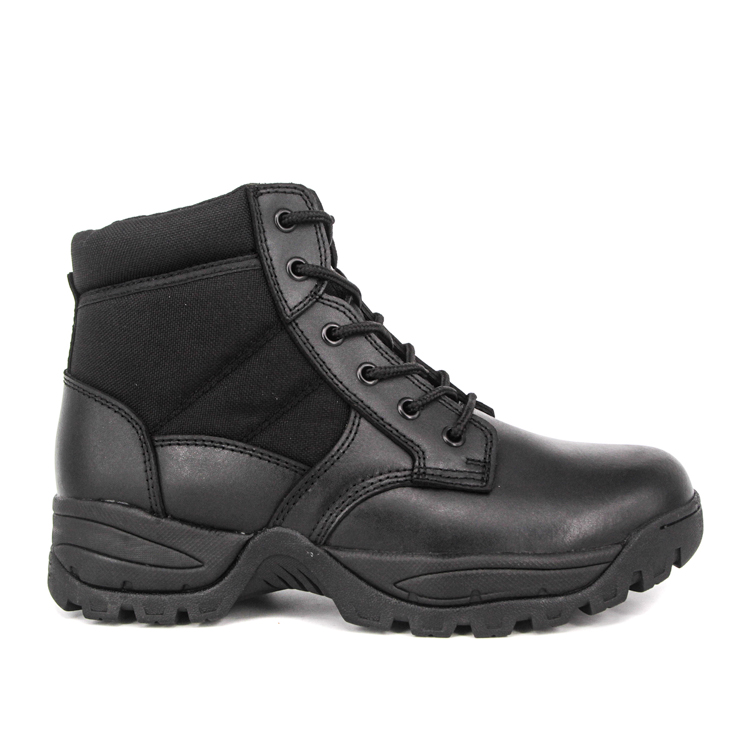 Lightweight police black tactical boots 4111