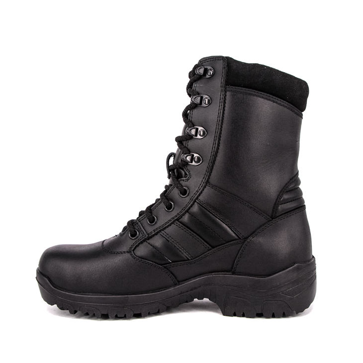 waterproof leather combat boots