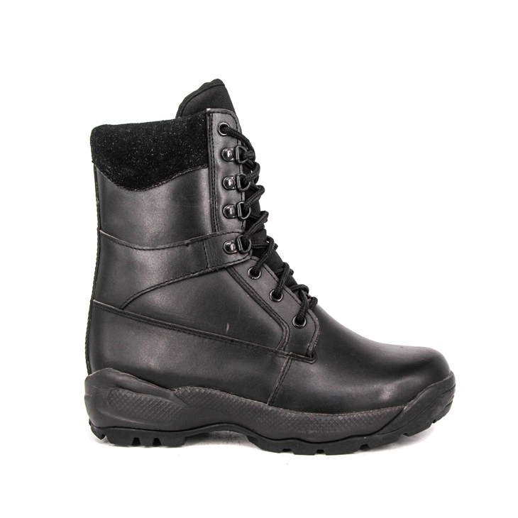 High quality hunting Chinese combat military full leather boots 6275
