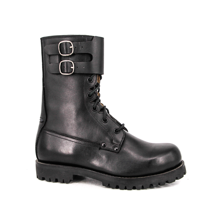 Comfortable high quality ritual France military full leather boots 6269