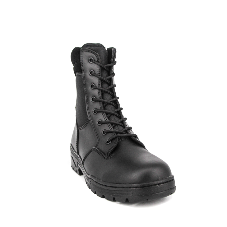 MILFORCE Genuine Leather Tactical Boots Army Military Boots manufacturer for Hiking