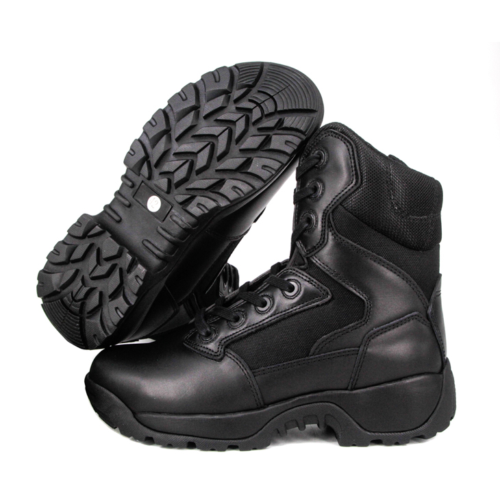 Cheap military tactical boots with zipper 4296 from China Manufacturer